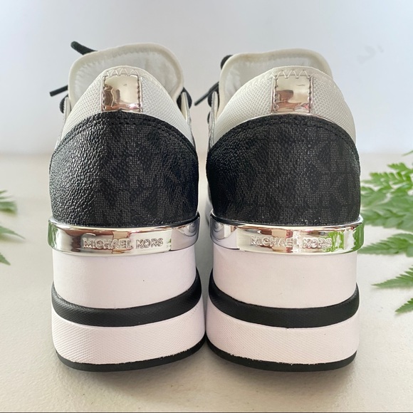 MICHAEL KORS LIV TRAINER EXTREME WEDGE SNEAKER - Picture 9 of 12